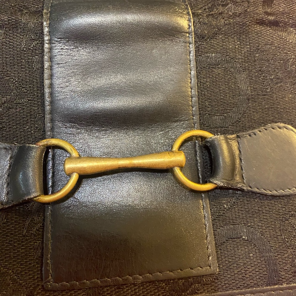 Black Vintage Celine Clutch Authentic - Picture 9 of 11